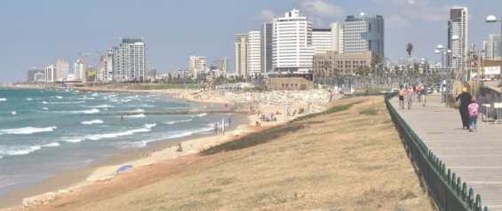 Набережная города Тель Авив